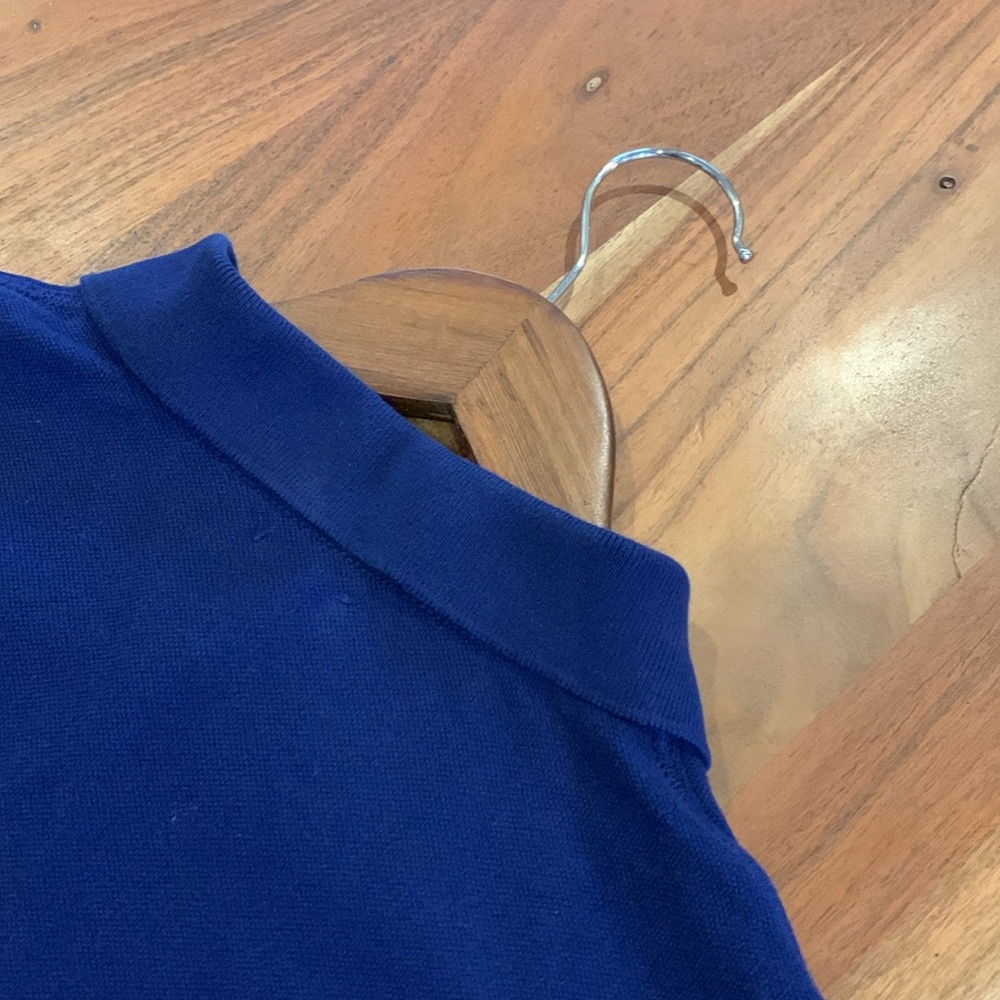 Used Rare Polo by Ralph Lauren Men's Blue Polo with Red Logo - Picture 5 of 9